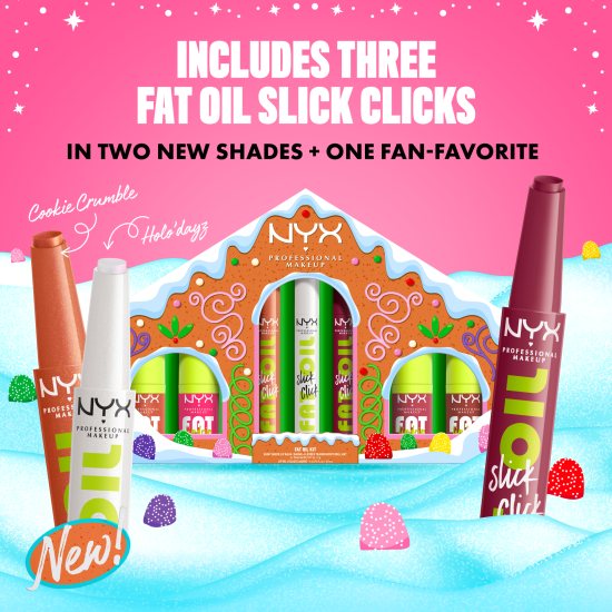 NYX Professional Makeup Fat Oil Gingerbread House Kit