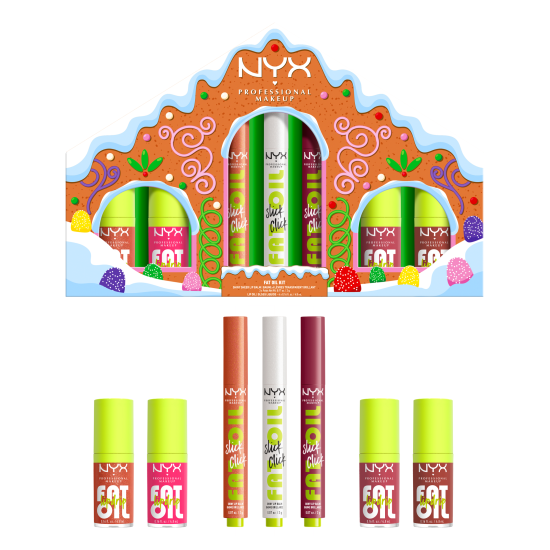 NYX Professional Makeup Fat Oil Gingerbread House Kit