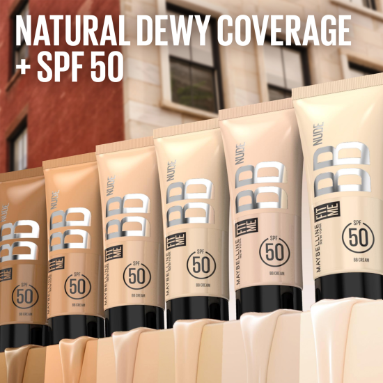 Maybelline New York Fit Me Nude BB Cream SPF50 50 30 ml