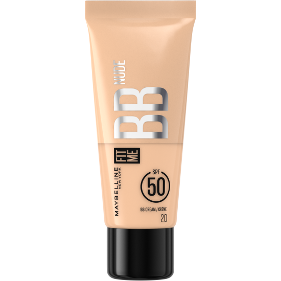 Maybelline New York Fit Me Nude BB Cream SPF50 20 30 ml