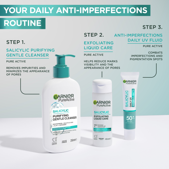 Garnier PureActive Salicylic Exfoliating Liquid Care 120 ml