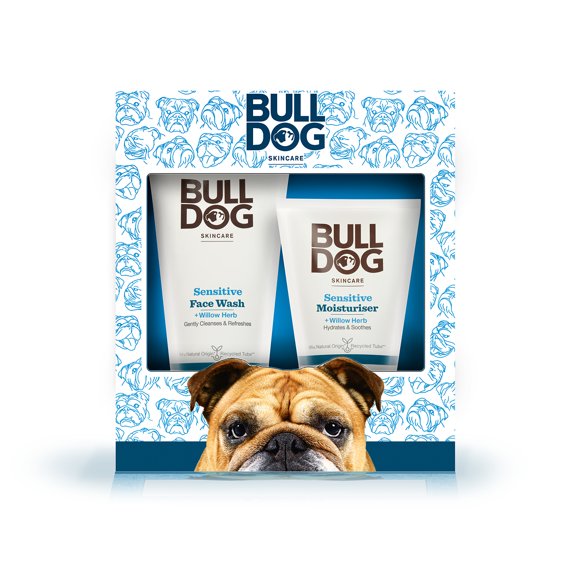 Bulldog Sensitive Skincare Duo Set 100+150 ml