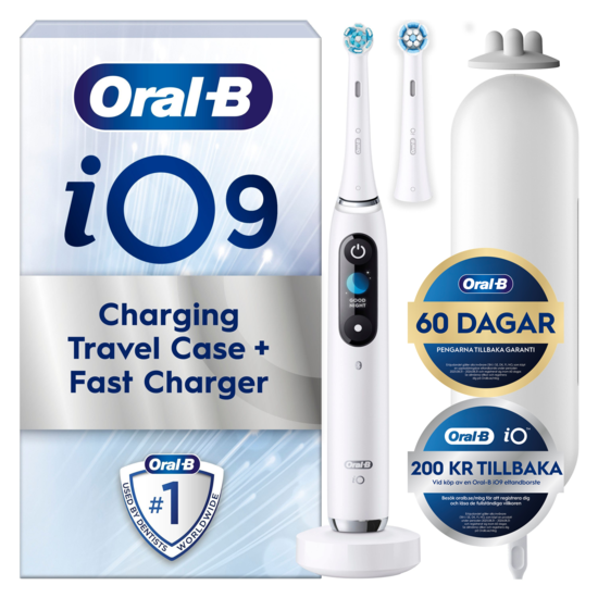 Oral-B iO 9 Eltandborste Vit