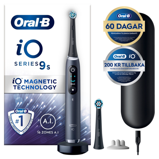 Oral-B iO 9 Eltandborste Svart