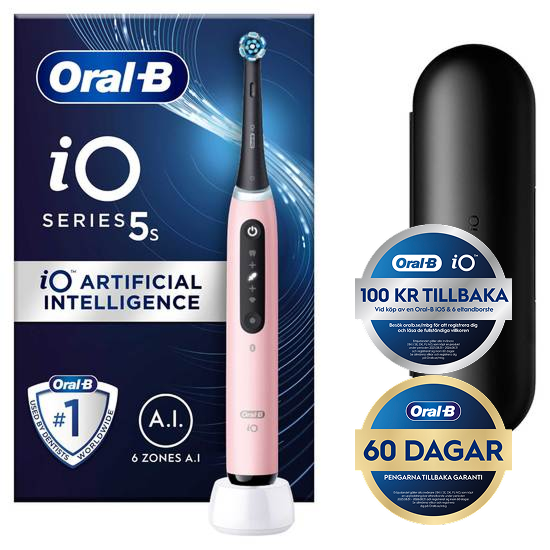 Oral-B iO 5S Rosa Eltandborste