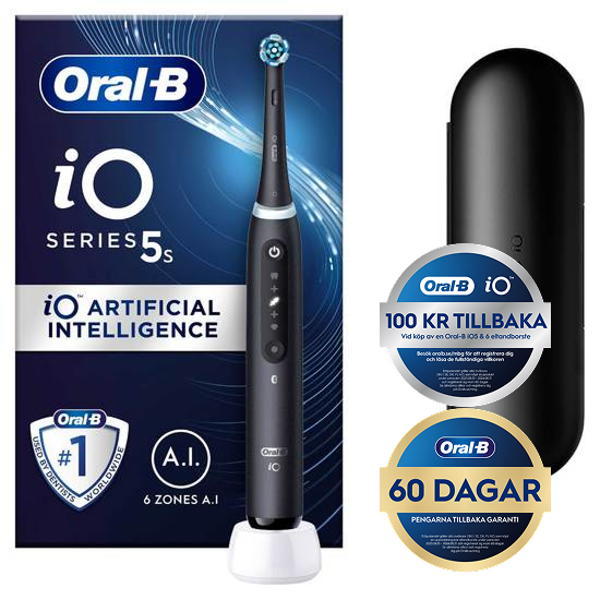 Oral-B iO 5S Svart Eltandborste