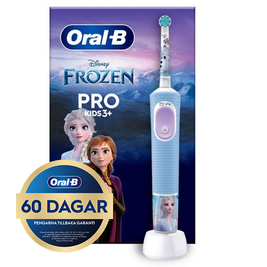 Oral-B Pro Kids Frozen Eltandborste för Barn Designed By Braun