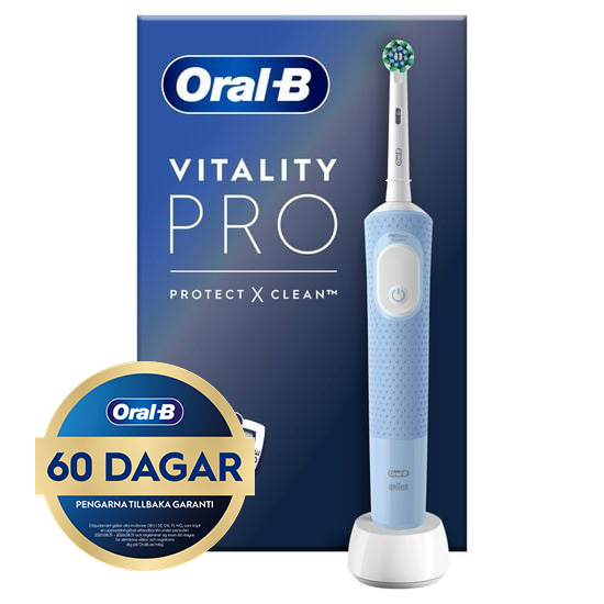 Oral-B Vitality Pro Blå Eltandborste Designed by Braun