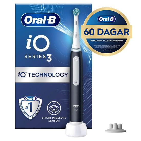Oral-B iO 3S Svart Eltandborste