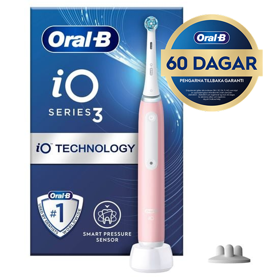 Oral-B iO 3S Rosa Eltandborste
