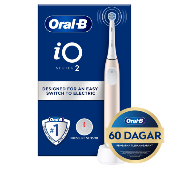 Oral-B iO 2 Eltandborste Calm Pink