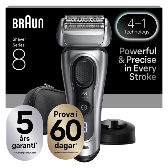 Braun Series 8 Elektrisk Rakapparat SensoAdapt 8617S