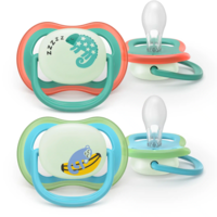 Philips Avent Ultra Air Nattnapp Grön & Blå 6-18 mån 2-pack