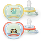 philips-avent-ultra-air-nattnapp-ljusbla-ljusgron-0-6-man-2-pack