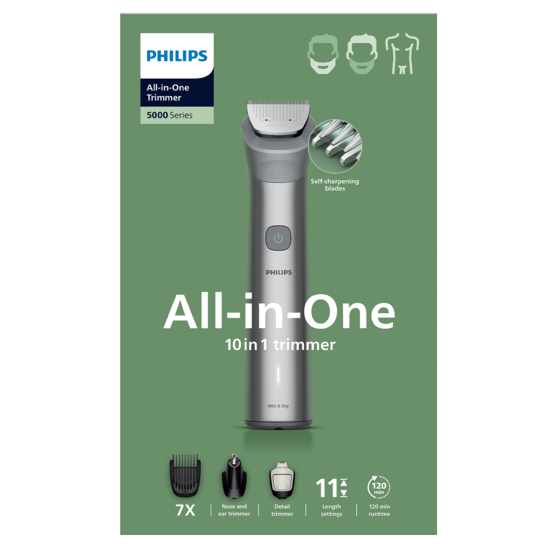Philips All-in-One Trimmer 10-in-1 5000 Series