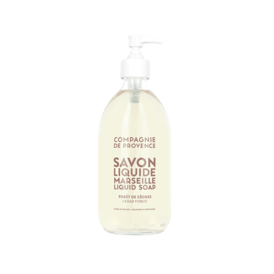 Compagnie De Provence Liquid Marseille Soap Cedar Forest 495 ml