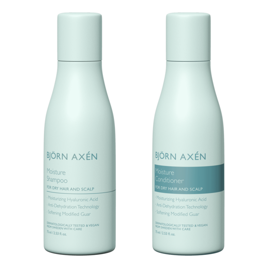 Björn Axén Moisture Duo Shampoo Conditioner +Travel Size 75 ml