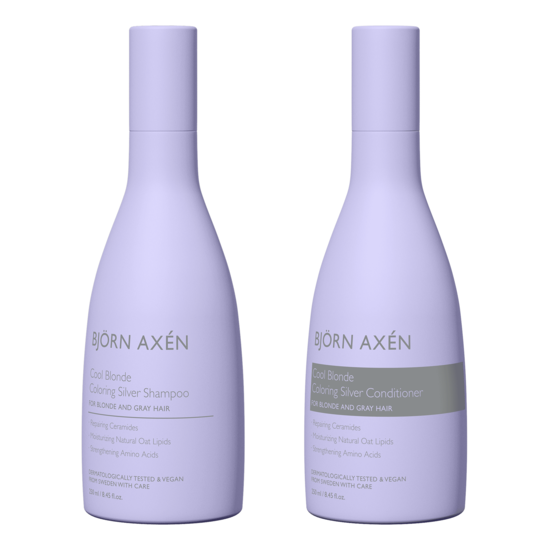 Björn Axén Cool Blonde Duo Silver Shampoo + Conditioner 250 ml