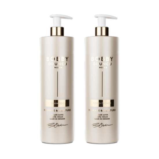 BOBBYS HAIRCARE Hydrate & Moisture Duo Shampoo + Conditioner 1000 ml