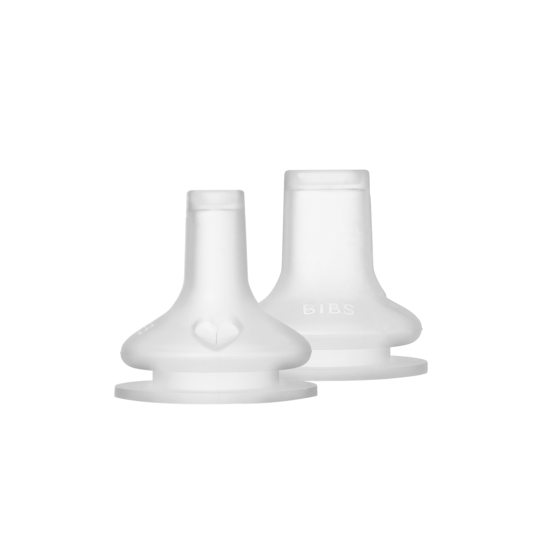 BIBS Baby Bottle Spout Silicone 2-pack