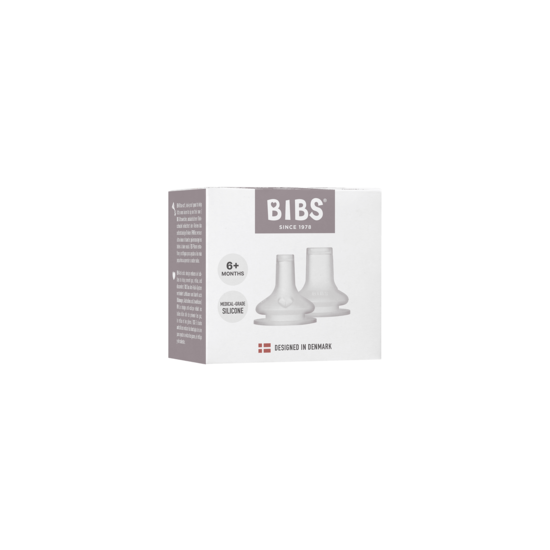 BIBS Baby Bottle Spout Silicone 2-pack