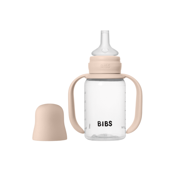 BIBS Baby Sippy Bottle Spout Silicone Blush 150 ml 1-pack