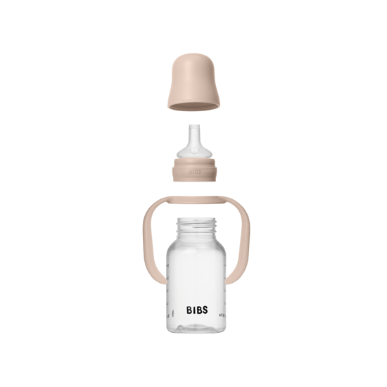 BIBS Baby Sippy Bottle Spout Silicone Blush 150 ml 1-pack