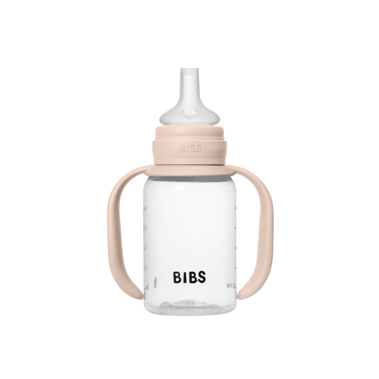 BIBS Baby Sippy Bottle Spout Silicone Blush 150 ml 1-pack