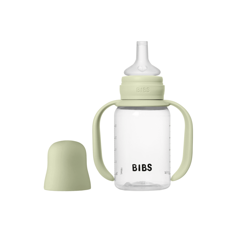 Köp 2 få 20% | BIBS Baby Sippy Bottle Spout Silicone Sage 150 ml 1-pack