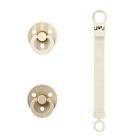 bibs-colour-pacifier-loop-clip-gift-set-latex-size-1-ivory