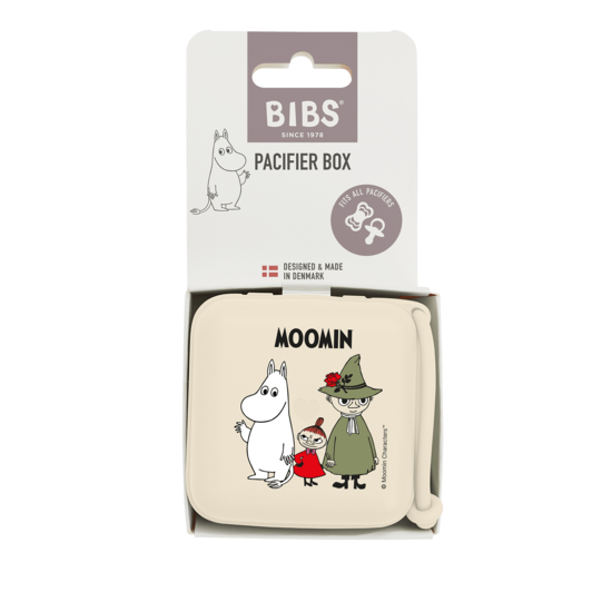 BIBS x Moomin Pacifier Box Ivory
