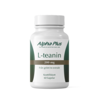 Alpha Plus L-teanin 200 mg 60 kapslar