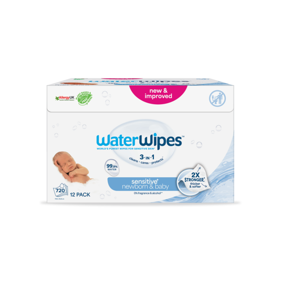 WaterWipes Baby Wipes 12x60-pack