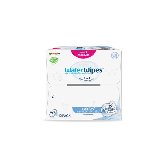 WaterWipes Baby Wipes 12x60-pack