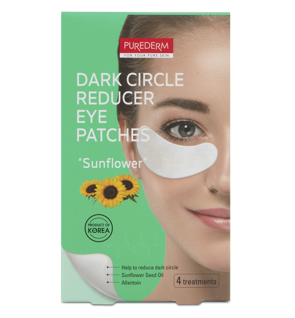 Purederm Dark Circle Reducer Eye Patches Sunflower 8 st