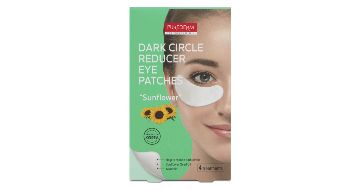 Köp Purederm Dark Circle Reducer Eye Patches Sunflower 8 st | MEDS Apotek