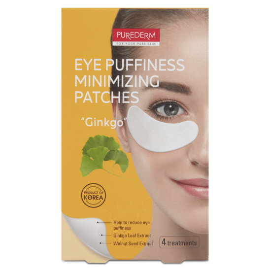 Purederm Eye Puffiness Minimizing Eye Patches Ginkgo 8 st
