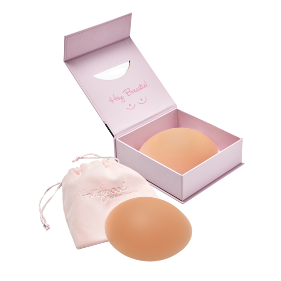 Hollywood Fashion Secrets Non-Adhesive Silicone Inserts Dark