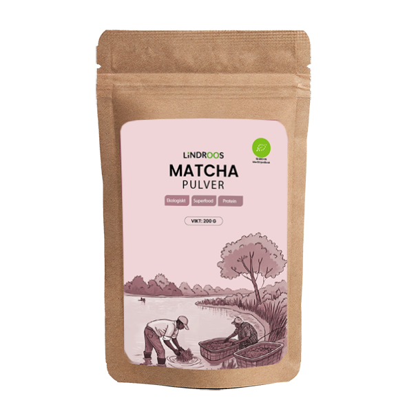 Lindroos Matchapulver Ekologiskt 200 g