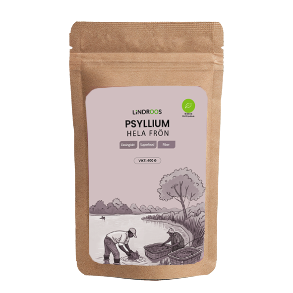 Lindroos Psylliumfrön Ekologiska 400 g