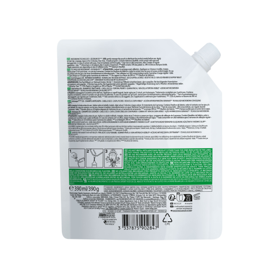 Vichy Dercos Anti-Dandruff Shampoo Dry Hair Refill 390 ml
