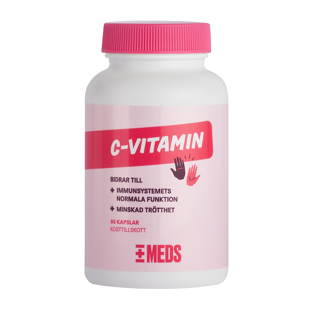 MEDS C-vitamin 500mg 90 kapslar