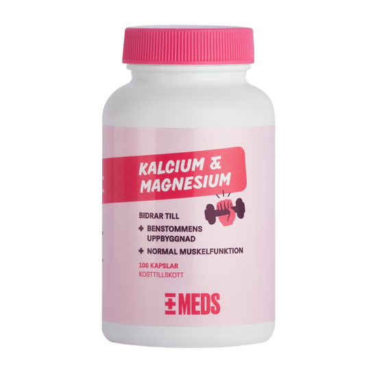 MEDS Kalcium & Magnesium 100 kapslar
