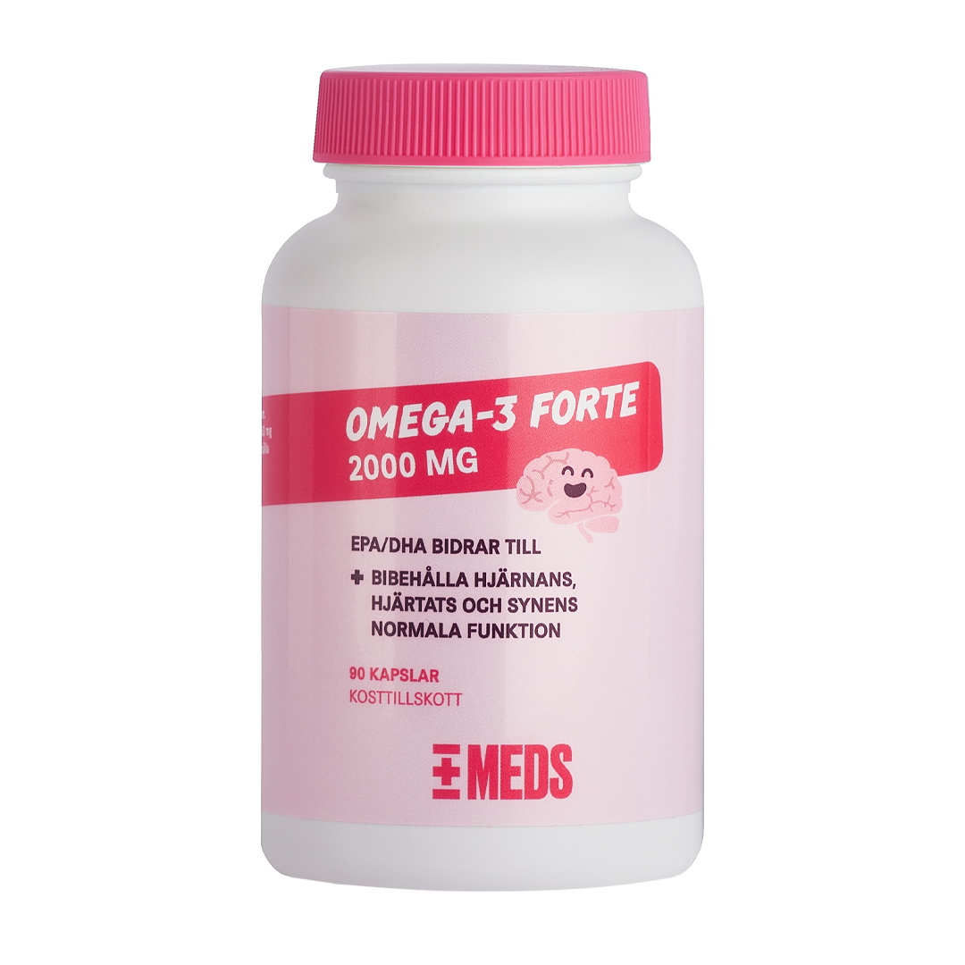 MEDS Omega-3 Forte 90 kapslar