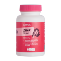 MEDS Zink 20 mg 60 tabletter