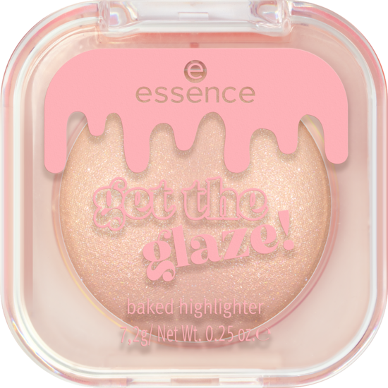 essence Get the Glaze! Baked Highlighter 01 Donut Worry, be Glazy! 7,2 g