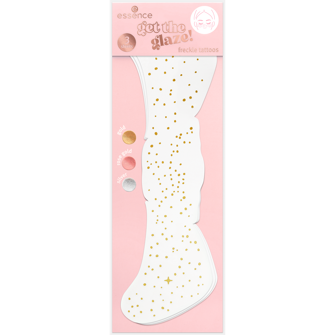 essence Get the Glaze! Freckle Tattoos 01 Get it Sprinkled! 3 st