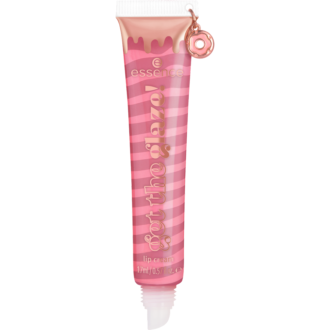 essence Get the Glaze! Lip Cream 01 Vanilla Strawberry Drip 17 ml