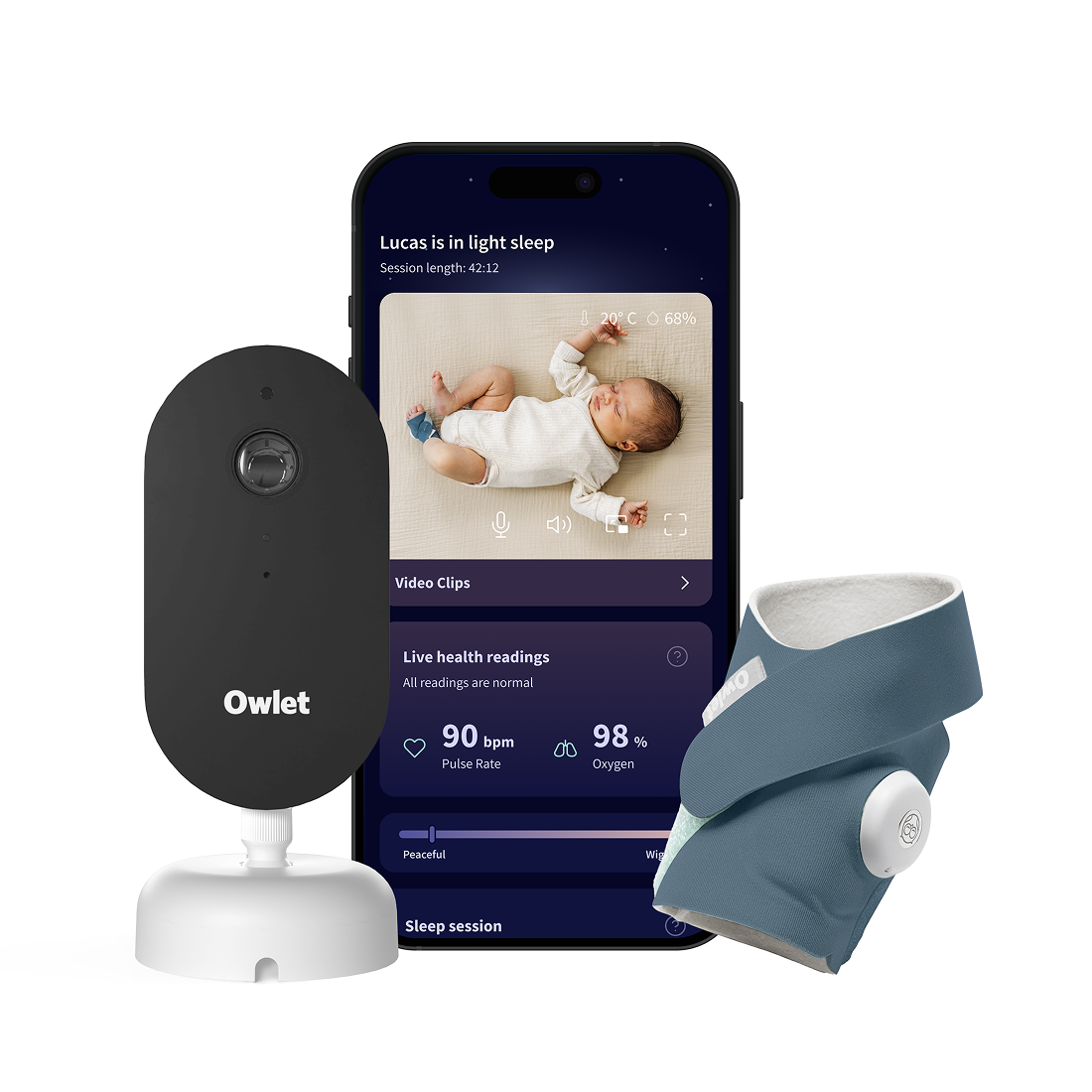 Owlet Dream Sight Duo Bedtime Blue