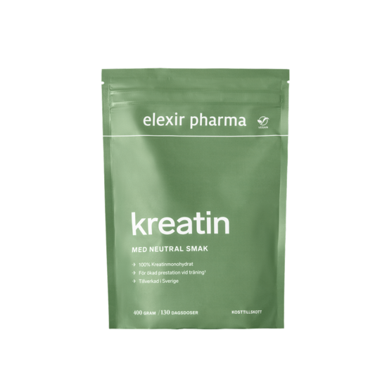 Elexir Pharma Kreatin Naturell 400 g